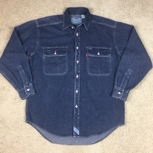 Levi's Other - Levi’s Button Front Denim Jean Shirt Men’s Medium